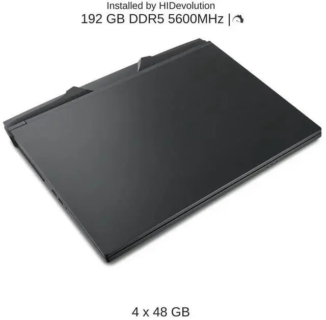 Alt view image 4 of 7 - [2025] HIDevolution EVOC High Performance Systems X5801A (X580WNS-G) 18" QHD+ 240Hz, 2.1 GHz Ultra 9-275HX, RTX 5080, 192 GB DDR5 RAM, 2 TB PCIe SSD, Windows 11 Pro