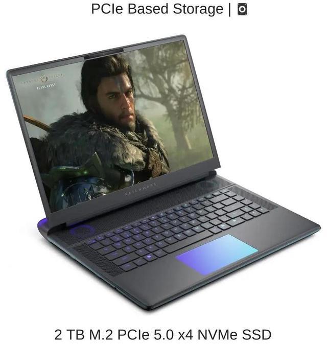 Alt view image 4 of 7 - [2025] Alienware 16 Area-51 [Mechanical Keyboard] 16" QHD+ 240Hz, 2.1 GHz Ultra 9-275HX, RTX 5090, 128 GB DDR5 RAM, 2 TB PCIe SSD, Windows 11 Home