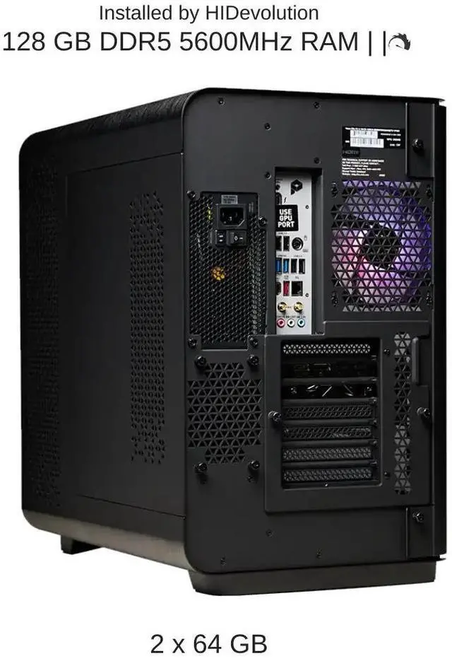 Alt view image 4 of 7 - [2025] HIDevolution MSI Infinite RS AI 2NVZ9 3.2 GHz Ultra 9-285K, RTX 5090, 128 GB DDR5 RAM, 2 TB PCIe SSD, Windows 11 Pro