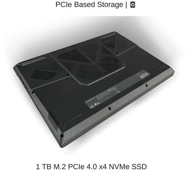 Alt view image 5 of 7 - [2025] HIDevolution EVOC High Performance Systems V3503B (V350WNNQ) 15.6" FHD 144Hz, 2.1 GHz Ultra 9-275HX, RTX 5060, 16 GB DDR5 RAM, 1 TB PCIe SSD, Windows 11 Pro