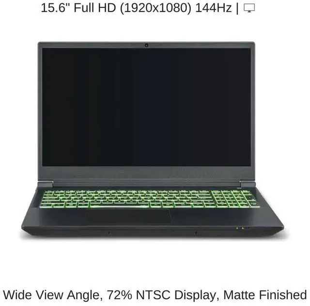 Alt view image 6 of 7 - [2025] HIDevolution EVOC High Performance Systems V3503B (V350WNNQ) 15.6" FHD 144Hz, 2.1 GHz Ultra 9-275HX, RTX 5060, 16 GB DDR5 RAM, 1 TB PCIe SSD, Windows 11 Pro