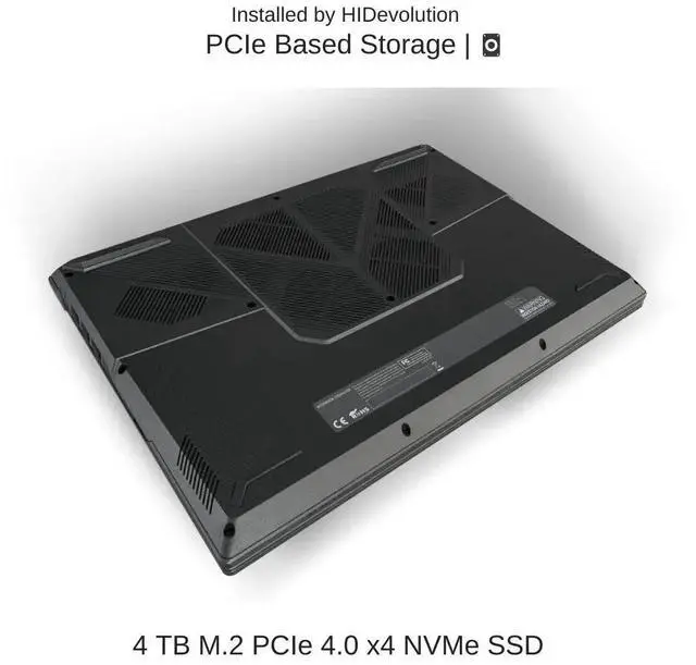 Alt view image 5 of 7 - [2025] HIDevolution EVOC High Performance Systems V3503B (V350WNNQ) 15.6" FHD 144Hz, 2.1 GHz Ultra 9-275HX, RTX 5060, 128 GB DDR5 RAM, 4 TB PCIe SSD, Windows 11 Pro