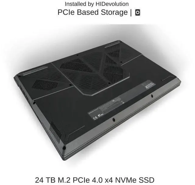 Alt view image 5 of 7 - [2025] HIDevolution EVOC High Performance Systems V3503A (V350WNMQ) 15.6" FHD 144Hz, 2.1 GHz Ultra 9-275HX, RTX 5050, 16 GB DDR5 RAM, 24 TB PCIe SSD, Windows 11 Pro