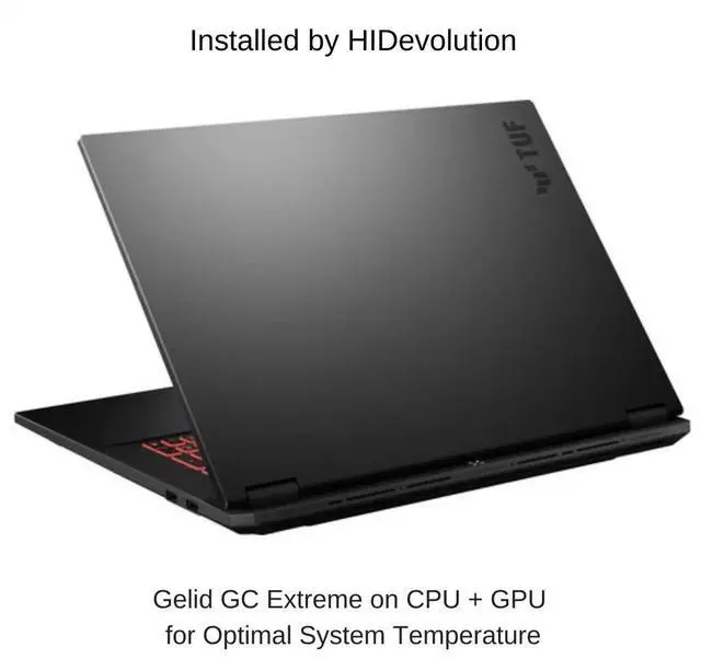 Alt view image 2 of 7 - [2025] HIDevolution ASUS TUF Gaming A18 FA808UH 18" FHD+ 144Hz IPS-Level, 3.8 GHz Ryzen 7 260, RTX 5050, 16 GB DDR5 RAM, 2 TB PCIe SSD, Windows 11 Home