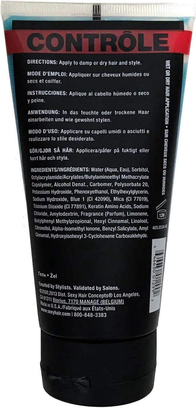 Alt view image 5 of 10 - Sexy Hair Concepts - Style Sexy Hair Hard Up Hard Holding Gel 150ml/5.1oz