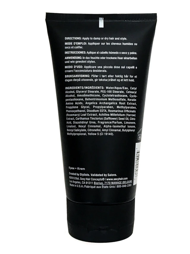 Alt view image 6 of 12 - Sexy Hair Concepts - Style Sexy Hair Slept In Texture Creme 150ml/5.1oz
