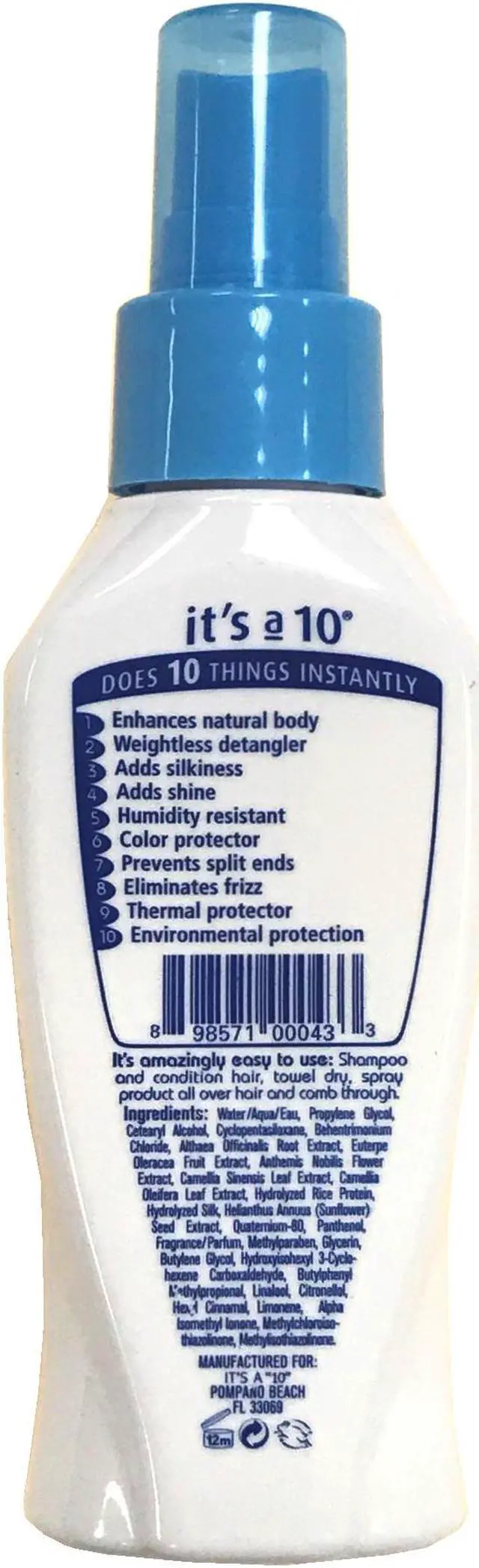 Alt view image 4 of 7 - Miracle Leave-In Lite - 4 oz Spray