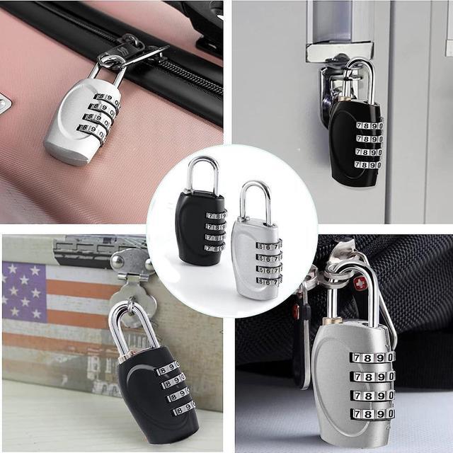 Alt view image 4 of 7 - Password Lock TSA 330 Approved Travel Luggage 4 Digit - axGear