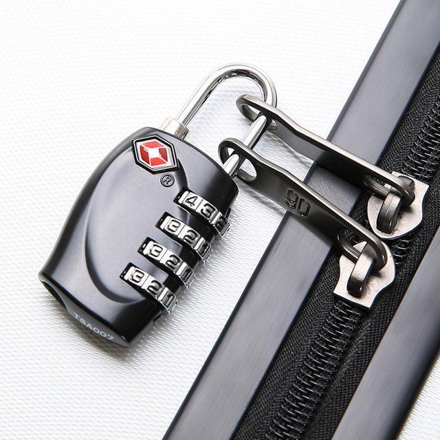 Alt view image 7 of 7 - Password Lock TSA 330 Approved Travel Luggage 4 Digit - axGear