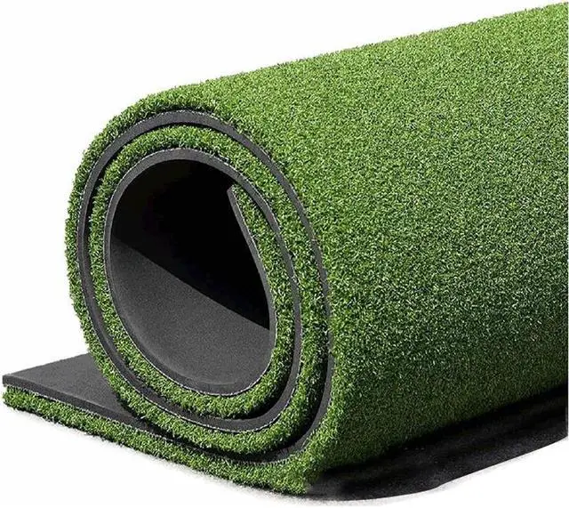 Alt view image 2 of 7 - Golf Hitting Mat Artificial Turf Mat for Indoor Outdoor Practice 3x4 Ft Backyard Fun - axGear