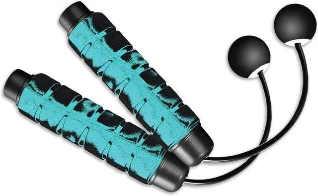 Alt view image 2 of 6 - Ropeless Jump Rope Weight Adjustable Fitness Workout Sport Skipping Cordless - axGear
