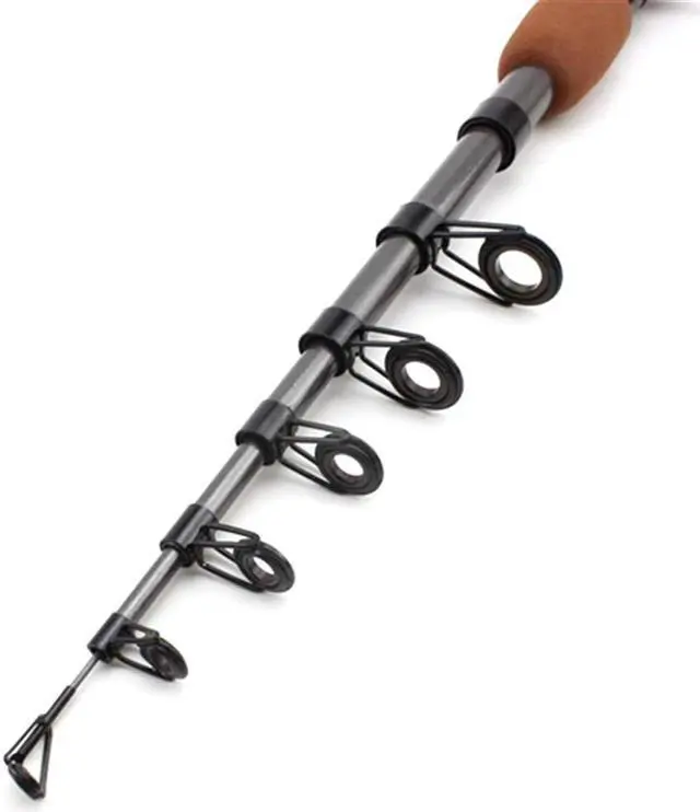 Alt view image 5 of 5 - Adjustable Telescopic Fishing Rod Fishing Tackle Rotating Spinning Extendable - axGear