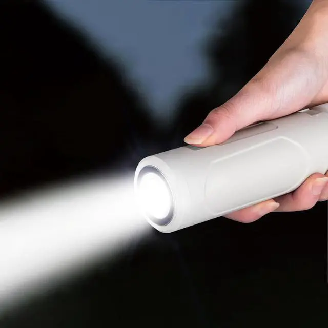 Alt view image 5 of 7 - Lantern Flashlight LED Camping Tent Light Foldable Power Bank Water Resistant - axGear