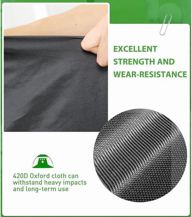 Alt view image 3 of 7 - Golf Practice Hitting Net Ball Turf Tee Set for Indoor Backyard Portable - axGear