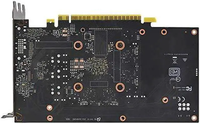 Alt view image 6 of 7 - EVGA GeForce GTX 1650 XC, Overclocked, 2.75 Slot Extreme Cool, 65C Gaming, 4GB GDDR5, 04G-P4-1153-KR