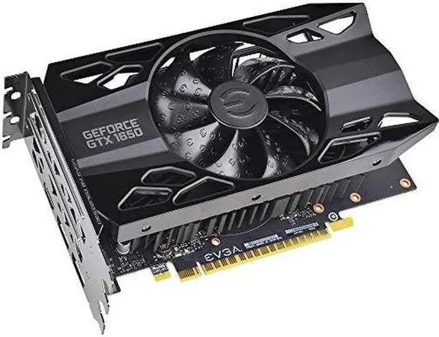 Alt view image 7 of 7 - EVGA GeForce GTX 1650 XC, Overclocked, 2.75 Slot Extreme Cool, 65C Gaming, 4GB GDDR5, 04G-P4-1153-KR