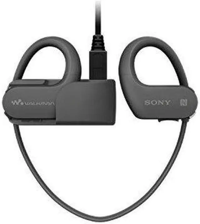 Alt view image 12 of 20 - Sony NWWS623/B Waterproof and Dustproof Walkman with Bluetooth