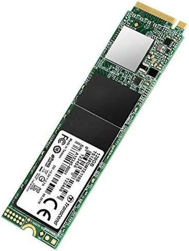 Alt view image 9 of 20 - TRANSCEND TS128GMTE110S 128GB TS128GMTE110S M.2 2280