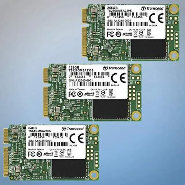 Alt view image 2 of 8 - *128GB MSATA SSD SATA3 3D TLC