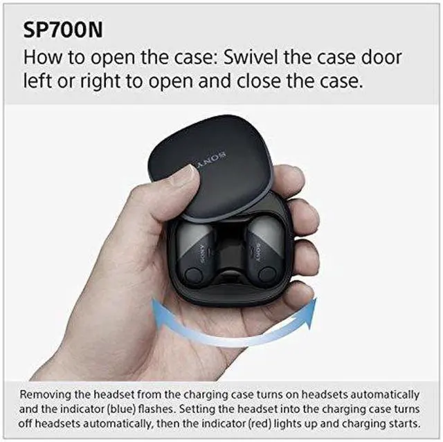 Alt view image 20 of 20 - SONY WFSP700NB EARBUDS,TWS,NOISE-CNC,BLK