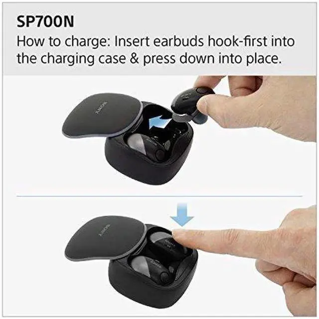 Alt view image 15 of 20 - SONY WFSP700NB EARBUDS,TWS,NOISE-CNC,BLK