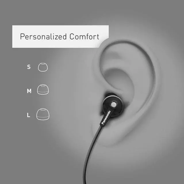 Alt view image 9 of 14 - Panasonic Rp-tcm125-v Tcm125 Earbuds With Remote & Microphone (Purple)