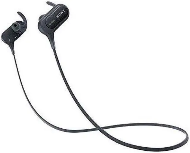 Alt view image 20 of 20 - Sony MDRXB50BS/B Wireless, In-Ear, Sports Headphone, Black