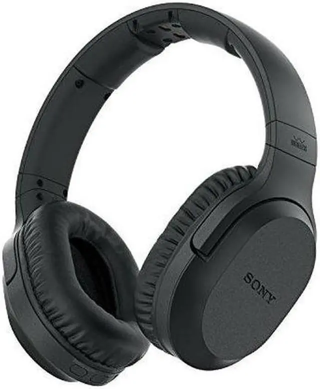 Alt view image 20 of 20 - Sony WH-RF400 Wireless Over-Ear Home Theater Headphones (Black)