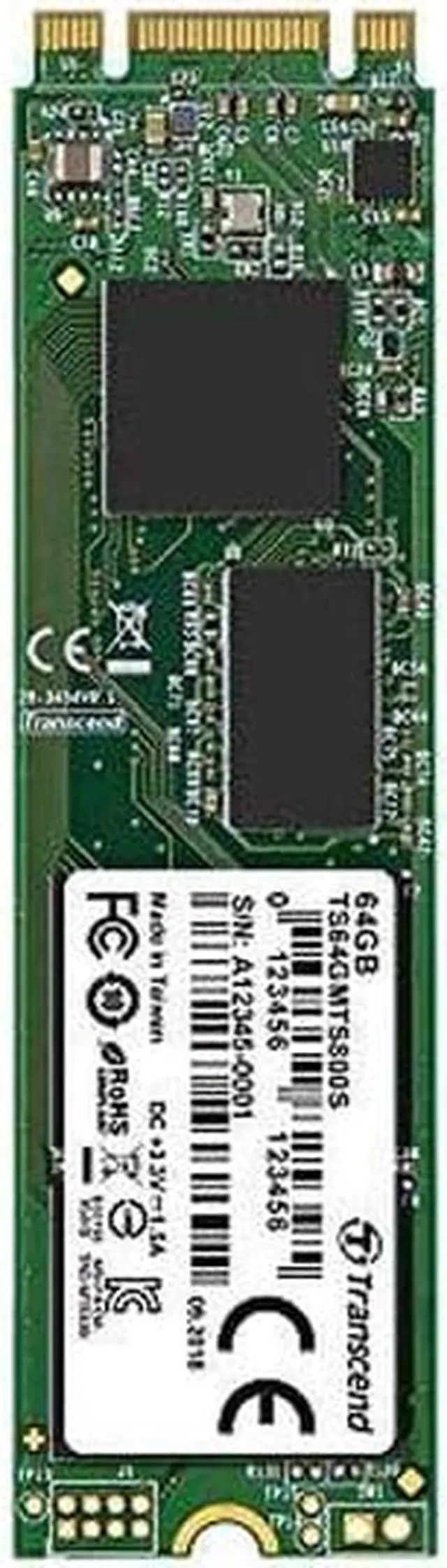 Alt view image 5 of 12 - Transcend TS64GMTS800S 64Gb Ssd Sata M.2 2280 Mlc