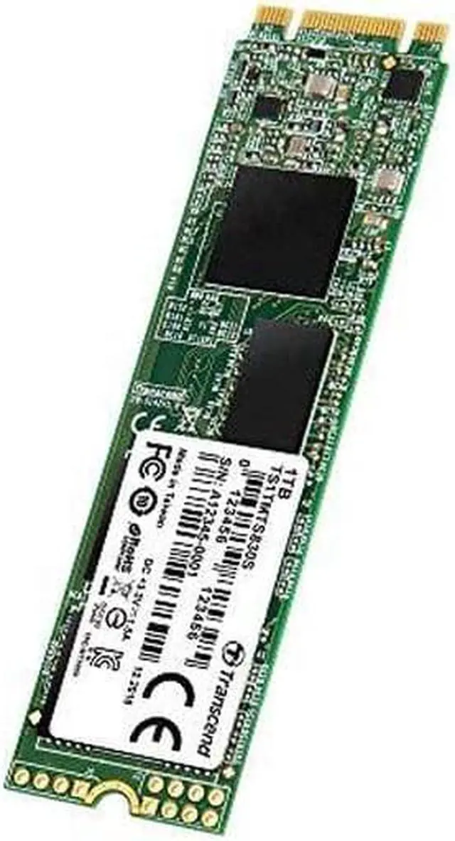 Alt view image 5 of 8 - Transcend 830S 1 TB Solid State Drive - SATA (SATA/600) - Internal - M.2 2280