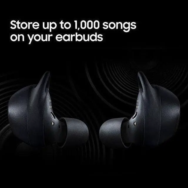 Alt view image 18 of 20 - Samsung Gear IconX, Black (2018) - Stereo - Black - Wireless - Bluetooth - Earbud - Binaural - In-ear