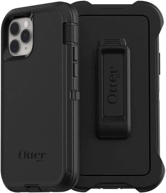 Main image of OtterBox DEFENDER SERIES Case & Holster for Apple iPhone 11 Pro - Black