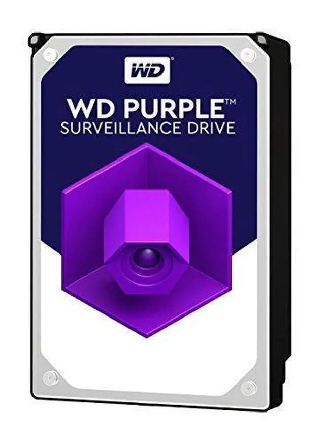 Alt view image 6 of 6 - WD Purple 1TB Surveillance Hard Disk Drive - 5400 RPM Class SATA 6 Gb/s 64MB Cache 3.5 inch - WD10PURZ