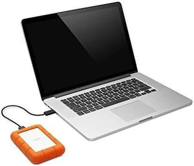 Alt view image 6 of 7 - LaCie Rugged 1 TB USB 3.0 Mini Disk Portable Hard Drive 301558