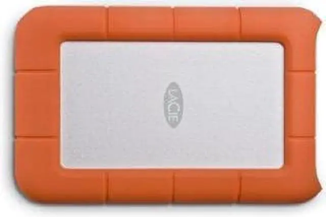 Alt view image 5 of 7 - LaCie Rugged 1 TB USB 3.0 Mini Disk Portable Hard Drive 301558