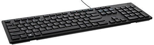 Alt view image 2 of 2 - DELL Wired Keyboard KB216, Black