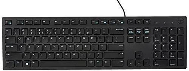 Main image of DELL Wired Keyboard KB216, Black