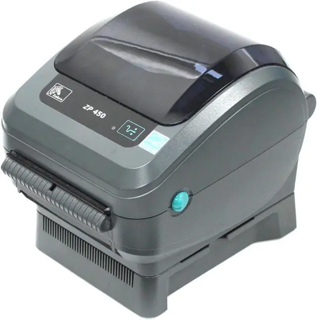 Alt view image 3 of 6 - Genuine Zebra ZP 450 UPS CTP Label Thermal Printer