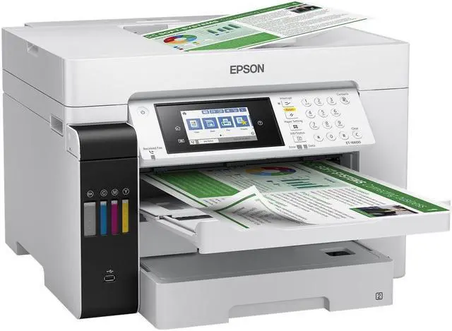Alt view image 7 of 7 - Epson EcoTank® Pro ET-16600 Wide-format All-in-One Business Supertank Printer