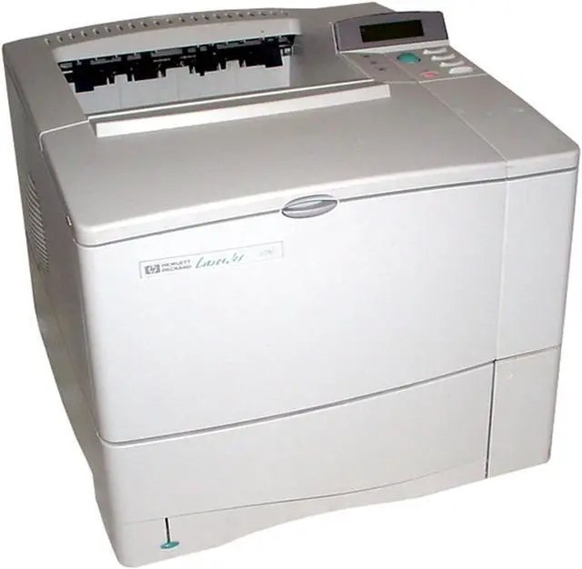 Main image of HP LaserJet 4000N Laser Printer - Monochrome - 1200 dpi Print - Plain Paper Print - Desktop