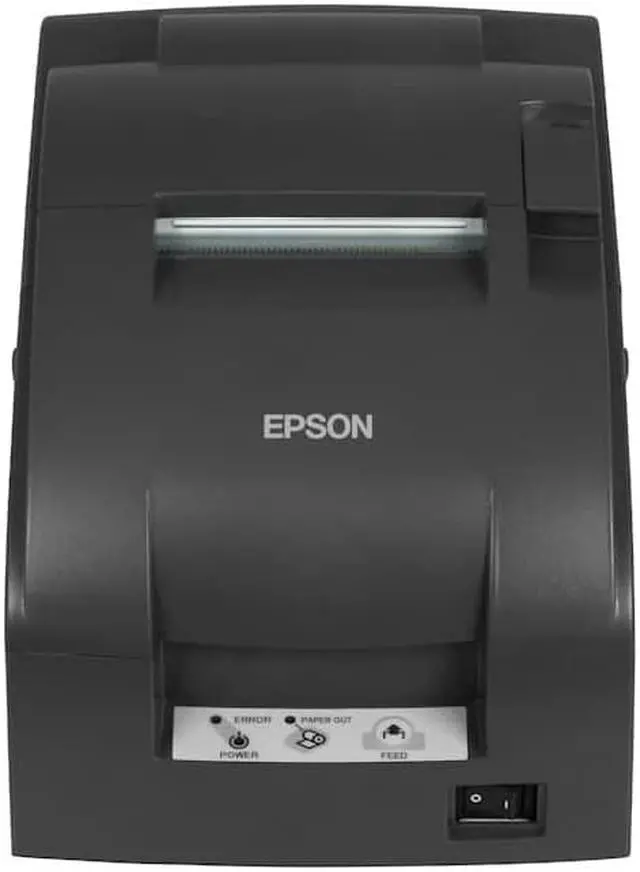 Alt view image 4 of 6 - Epson TM-U220B 3" Impact Dot Matrix Receipt Printer, Ethernet (E04), MPOS, DHCP Enabled, Auto Cutter, Dark Gray - C31C514A7881