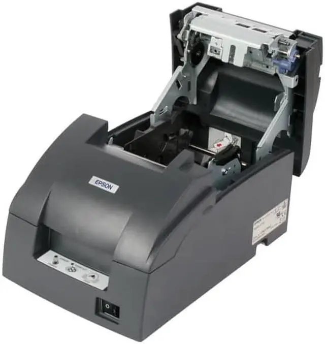 Alt view image 6 of 6 - Epson TM-U220B 3" Impact Dot Matrix Receipt Printer, Ethernet (E04), MPOS, DHCP Enabled, Auto Cutter, Dark Gray - C31C514A7881