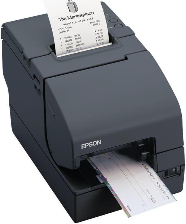 Epson TM-H2000 Dual-function Receipt Printer with Check