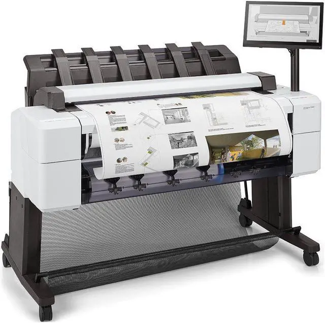 Alt view image 3 of 3 - HP 3EK15A 36 in. DesignJet T2600DR PostScript Printer