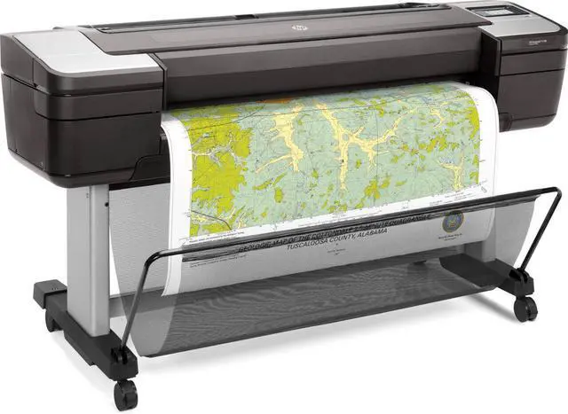 Alt view image 2 of 3 - HP DesignJet T1700 44" PostScript Printer Large Format Color Inkjet Printer (1VD87A)