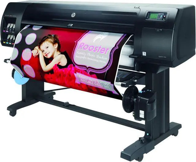 Alt view image 7 of 7 - HP Designjet Z6810 2400 x 1200 dpi Color Print Quality Ethernet (RJ-45) Thermal Inkjet Large Format Color 60-in Production Printer (8-Color)