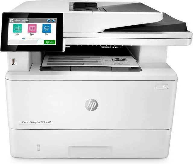 Alt view image 4 of 13 - HP LaserJet M430f Multifunction Monochrome Laser Printer 3PZ55A