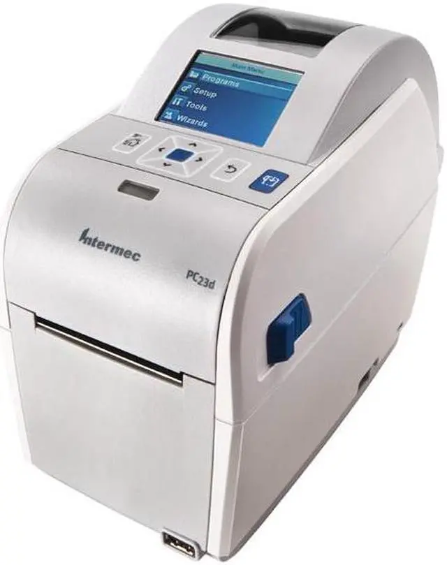 Alt view image 2 of 2 - Intermec PC23DA0110021 PC23d 203dpi Wired Direct Thermal Printer (NOB)