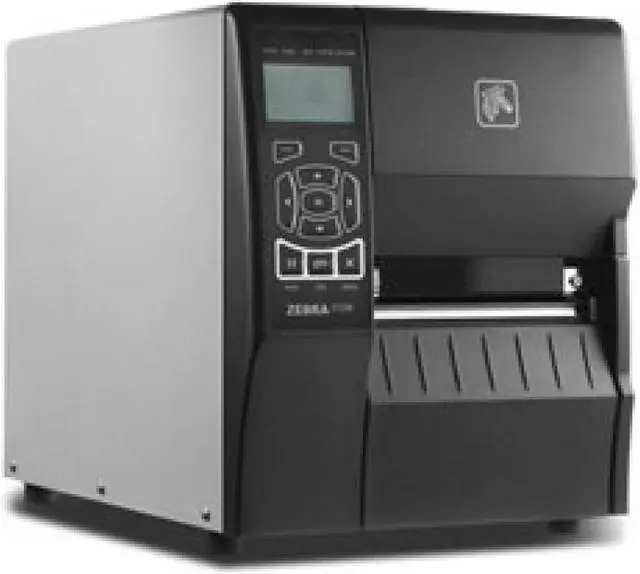 Alt view image 4 of 4 - Zebra ZT230 4” Industrial Thermal Transfer Label Printer, LCD, 300 dpi, Serial, USB, Cutter with Catch Tray, ZPL, XML Support, US Cord - ZT23043-T21000FZ
