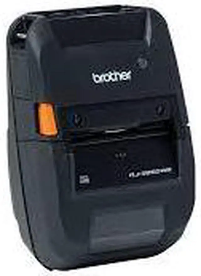 Alt view image 7 of 7 - Brother RuggedJet Wireless Monochrome Label Receipt Thermal Printer RJ3250WBL
